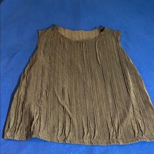 Brown dressy tank